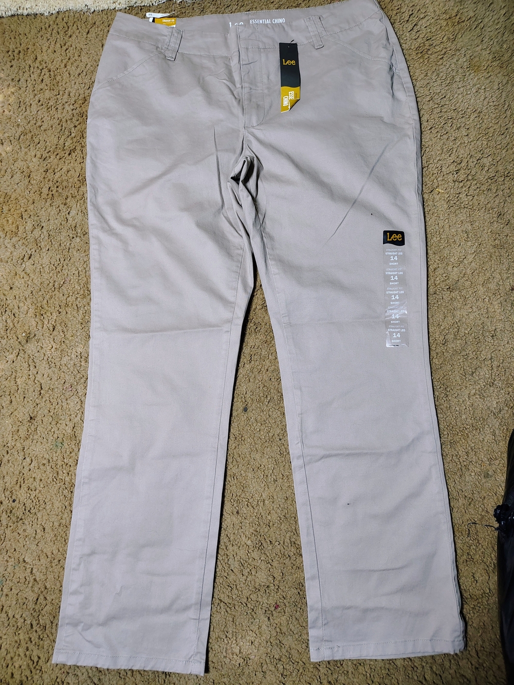Lee Straight Leg Women's Jeans in Light Taupe